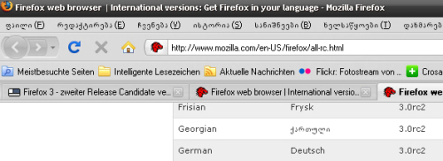 firefox3 RC2